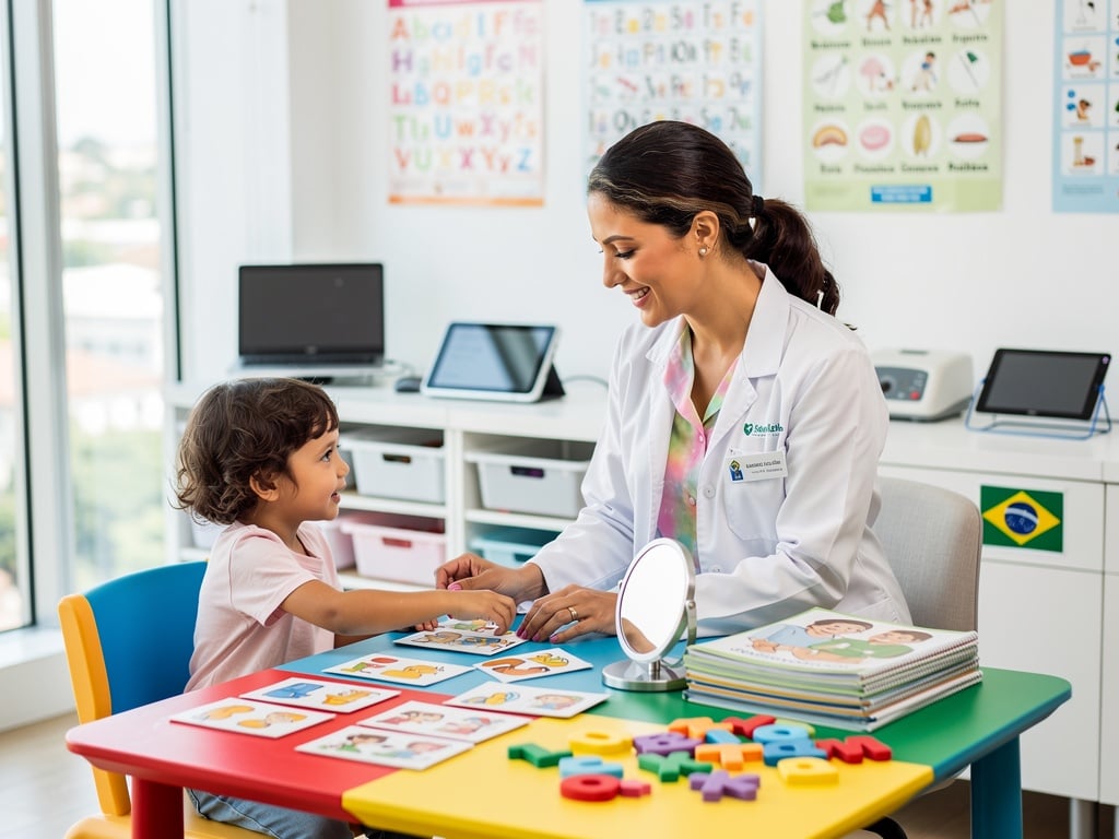 Clínica moderna com tecnologia avançada